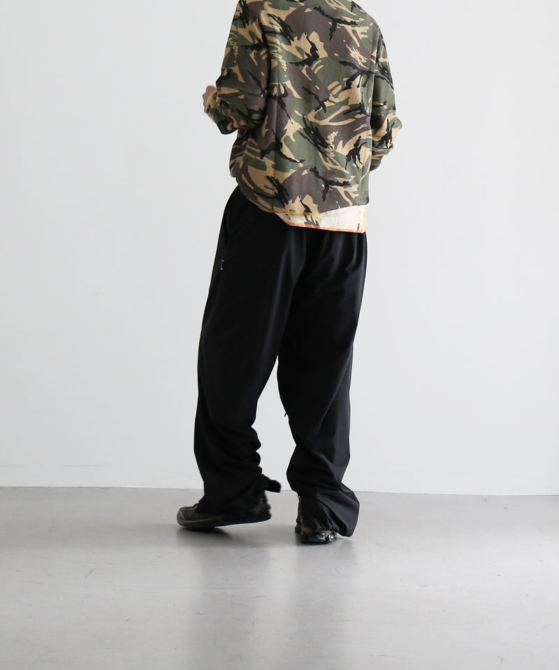 PHINGERIN Cushy fleece pants “C:BLACK”