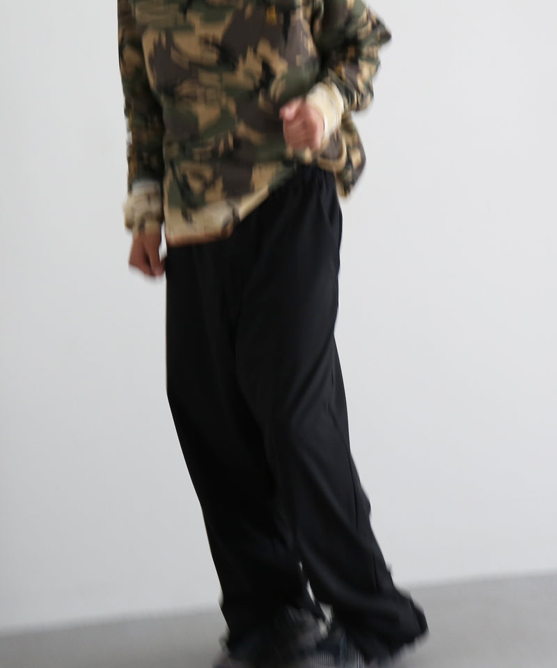 PHINGERIN Cushy fleece pants “C:BLACK”