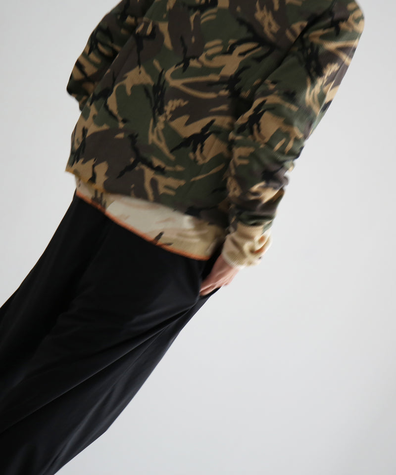 PHINGERIN Cushy fleece pants “C:BLACK”