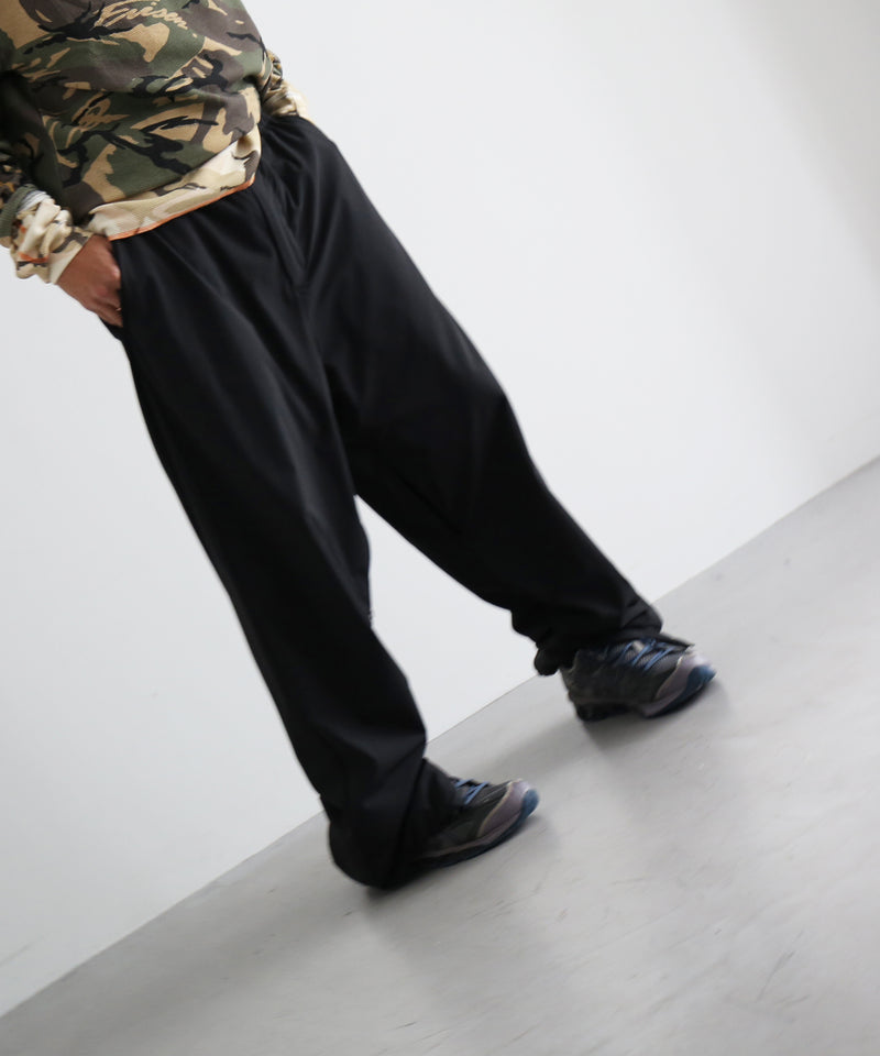 PHINGERIN Cushy fleece pants “C:BLACK”