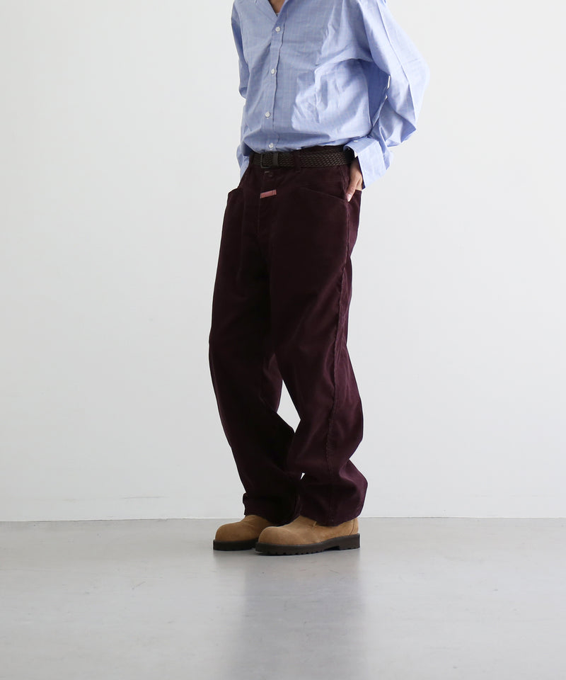 【EXCLUSIVE】gourmet jeans Type 2 basic "BURGUNDY"