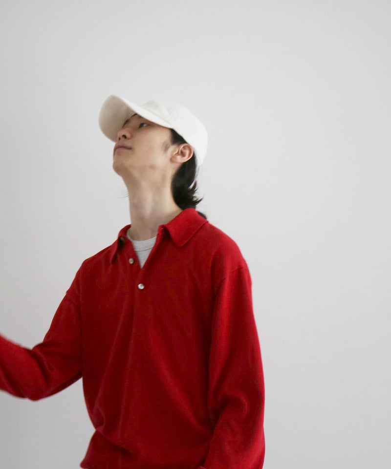 KAIKO Supima polo "WINE RED"