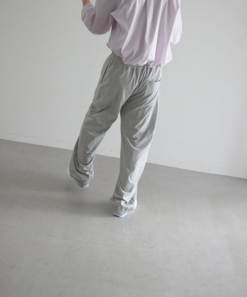 KAIKO Double loose easy pants "TOP GRAY"