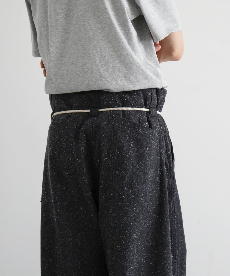 【EXCLUSIVE】WHOWHAT Origami pocket cargo pants "BLACK"