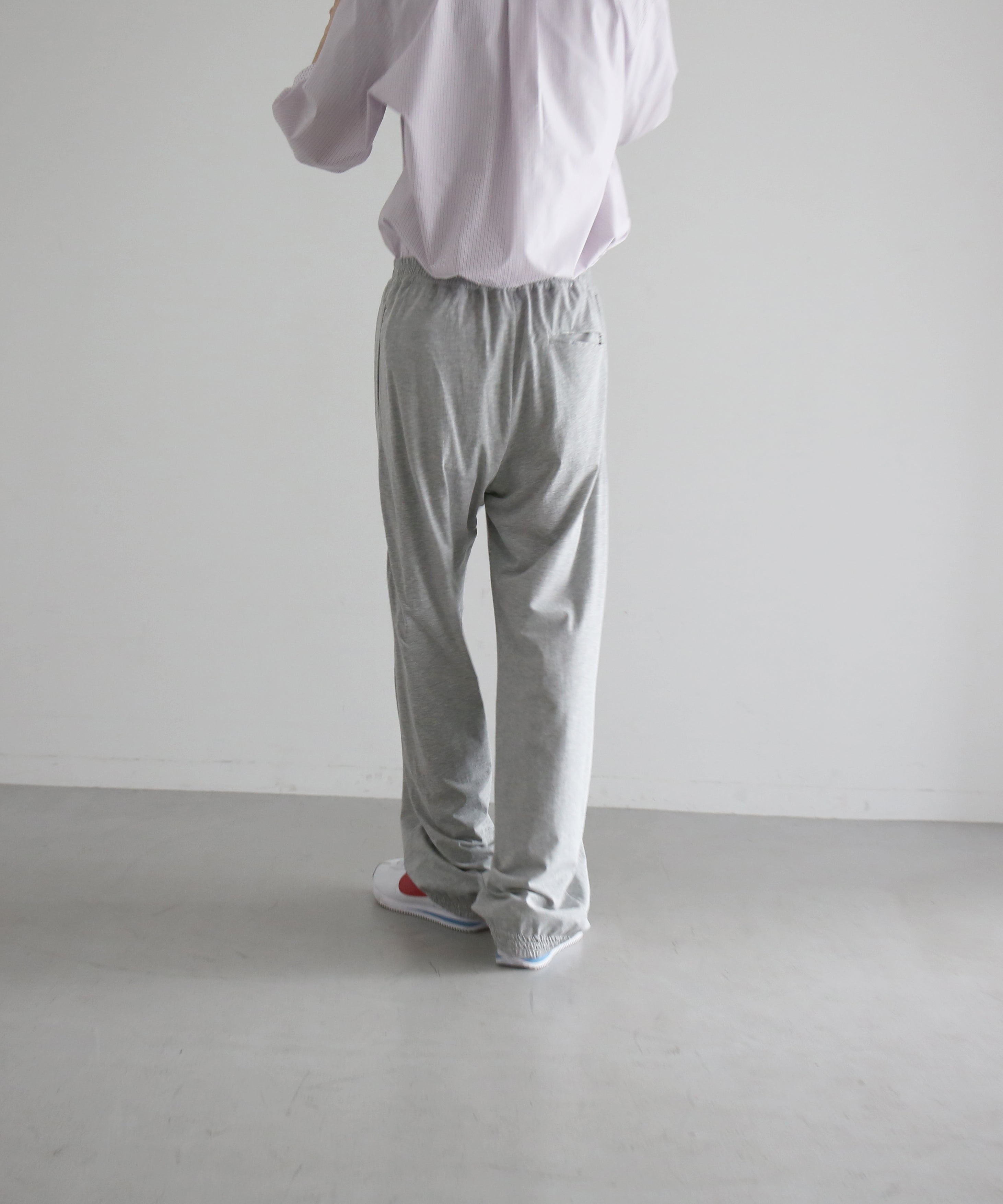 KAIKO Double loose easy pants "TOP GRAY"