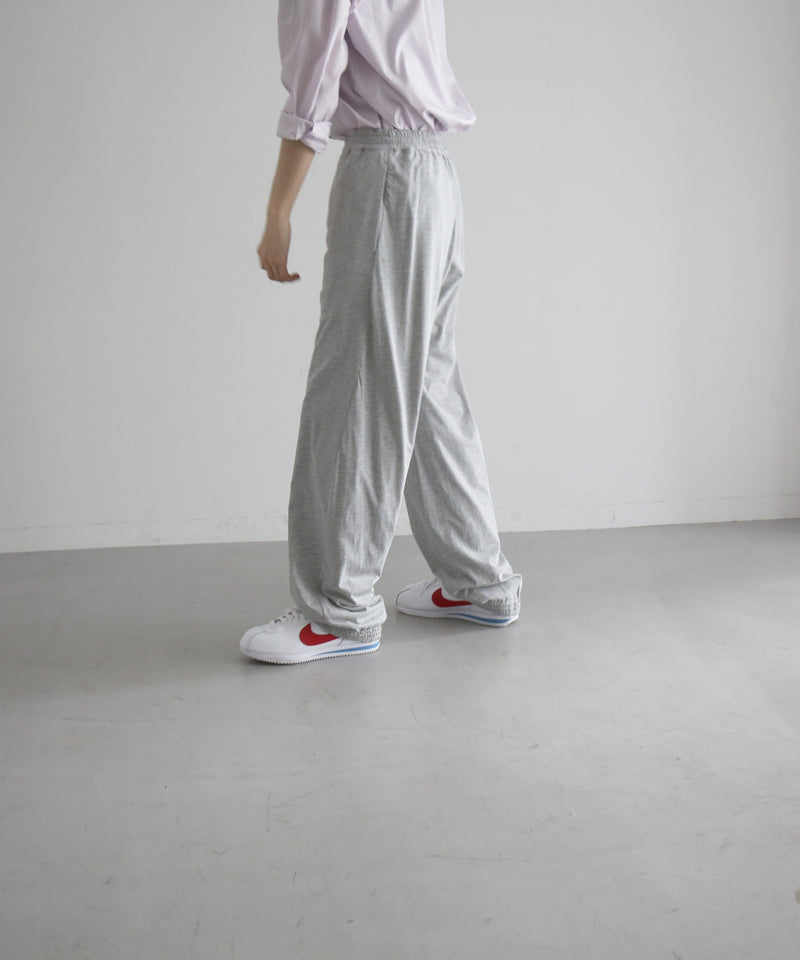 KAIKO Double loose easy pants "TOP GRAY"