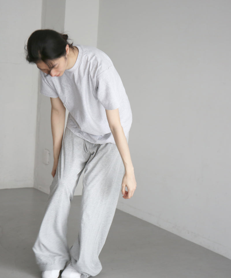 KAIKO Double wide easy pants "TOP GRAY"