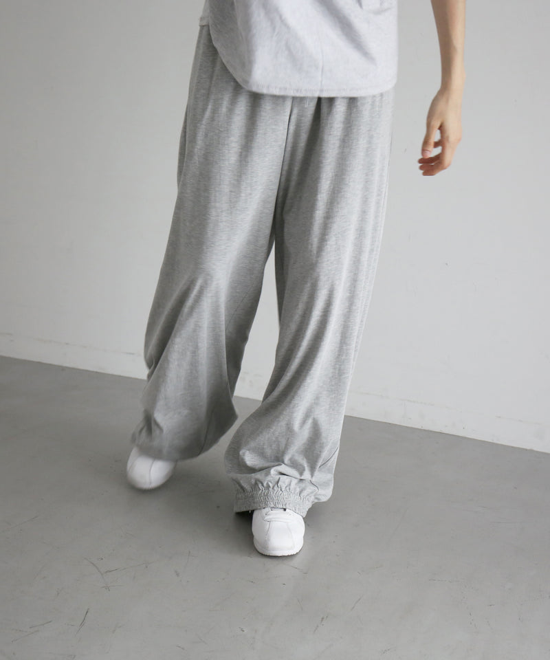 KAIKO Double wide easy pants "TOP GRAY"