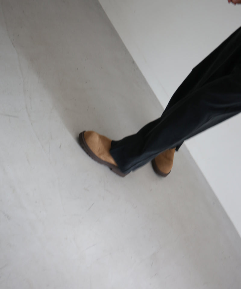 saby Tuck-baggy type 2 - enshu japan soft cord fab -  "BLACK"