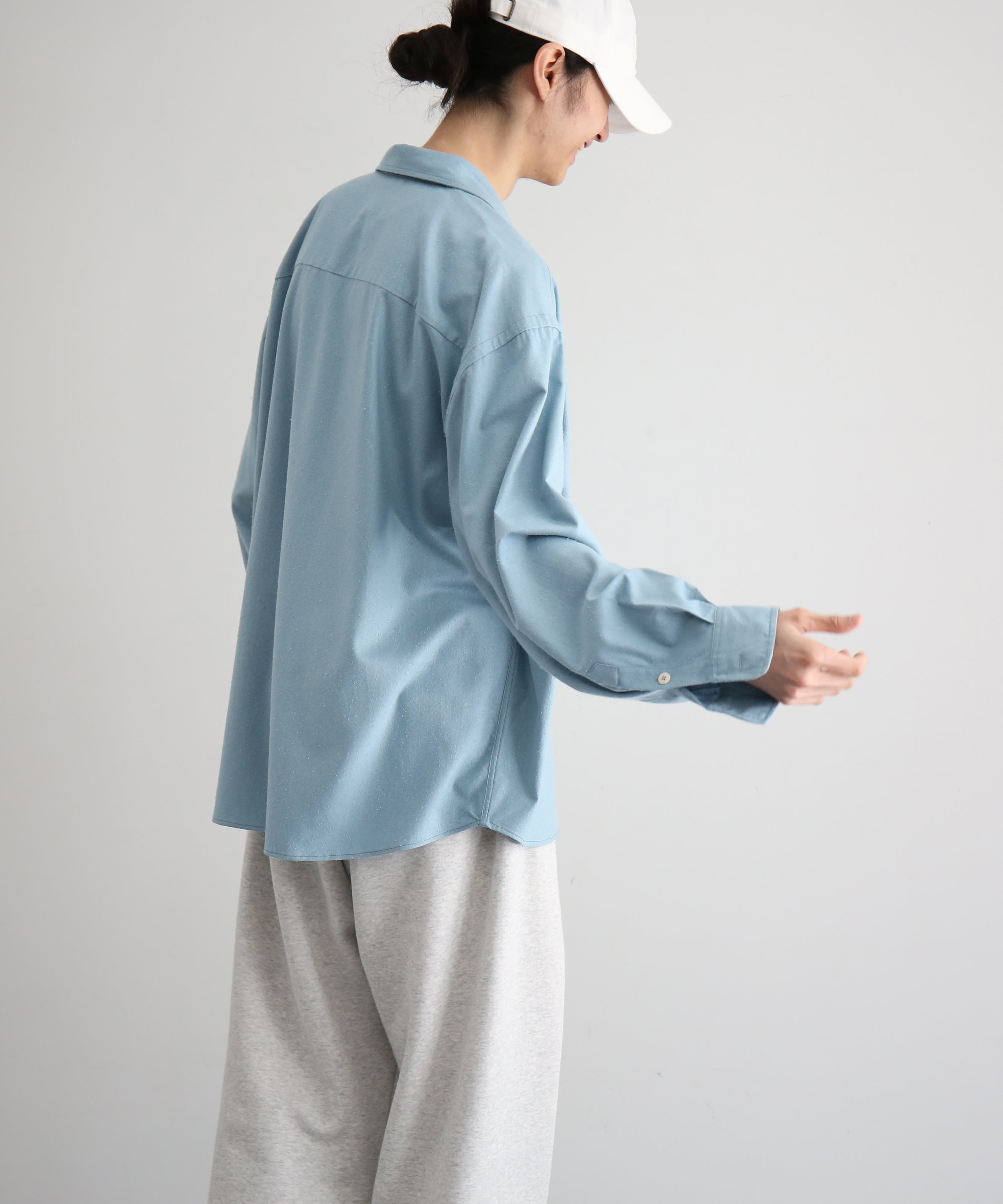 Baserange Wild shirt “SERI BLUE”
