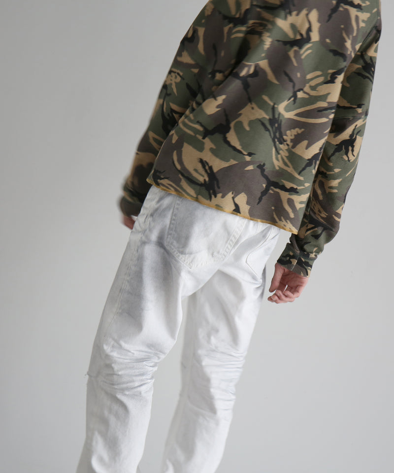 Sex&Jeans White stray jeans "WHITE"