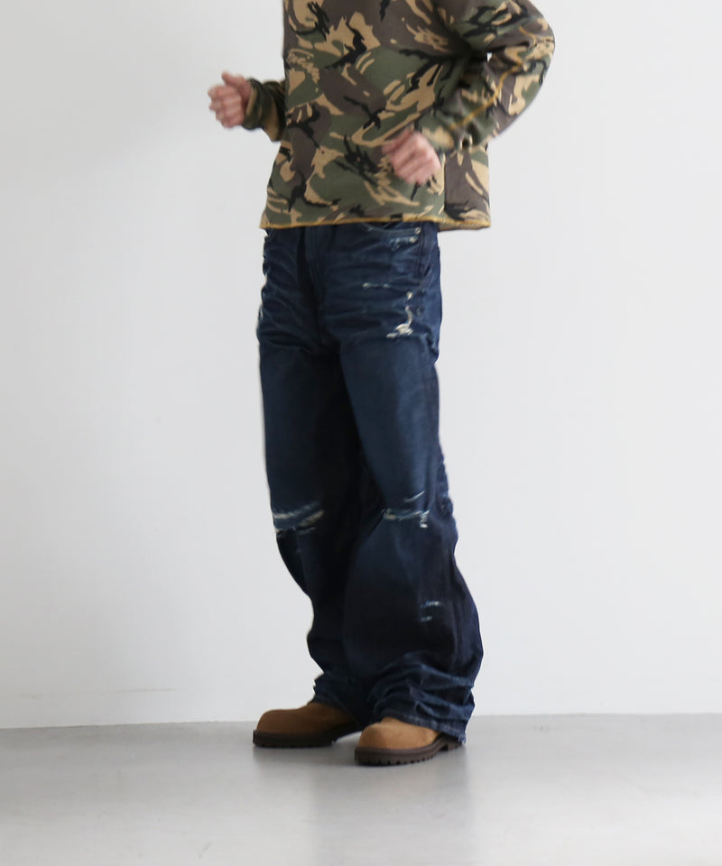 Sex&Jeans Ocean wash baggy "INDIGO"