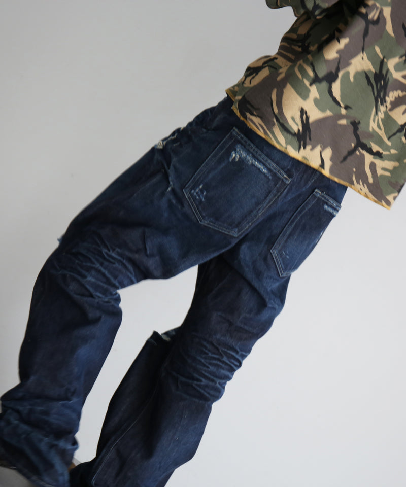 Sex&Jeans Ocean wash baggy "INDIGO"