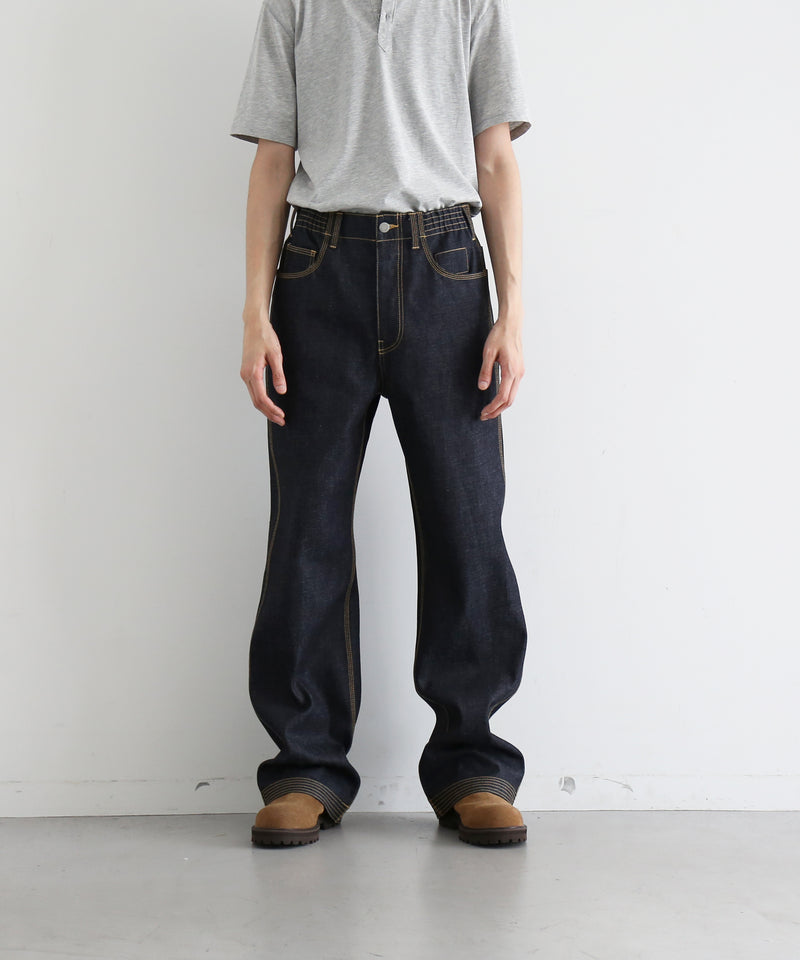KAIKO Sturdy denim pants "L.FIGURE"