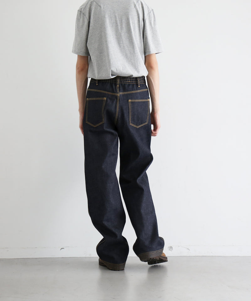 KAIKO Sturdy denim pants "R.INDIGO"