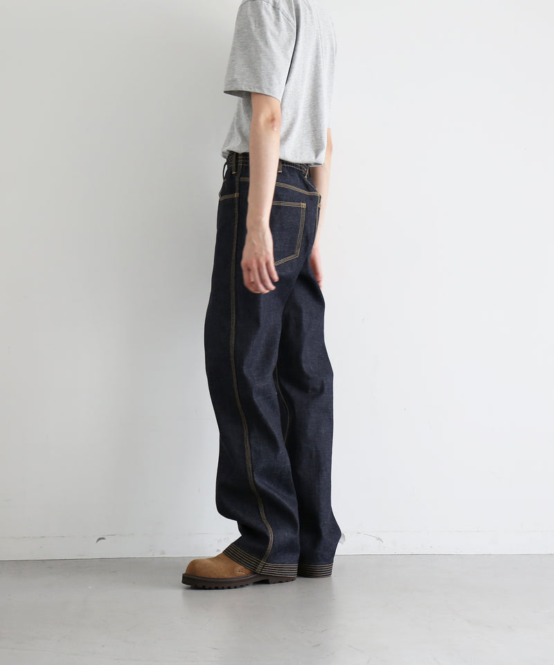 KAIKO Sturdy denim pants "R.INDIGO"