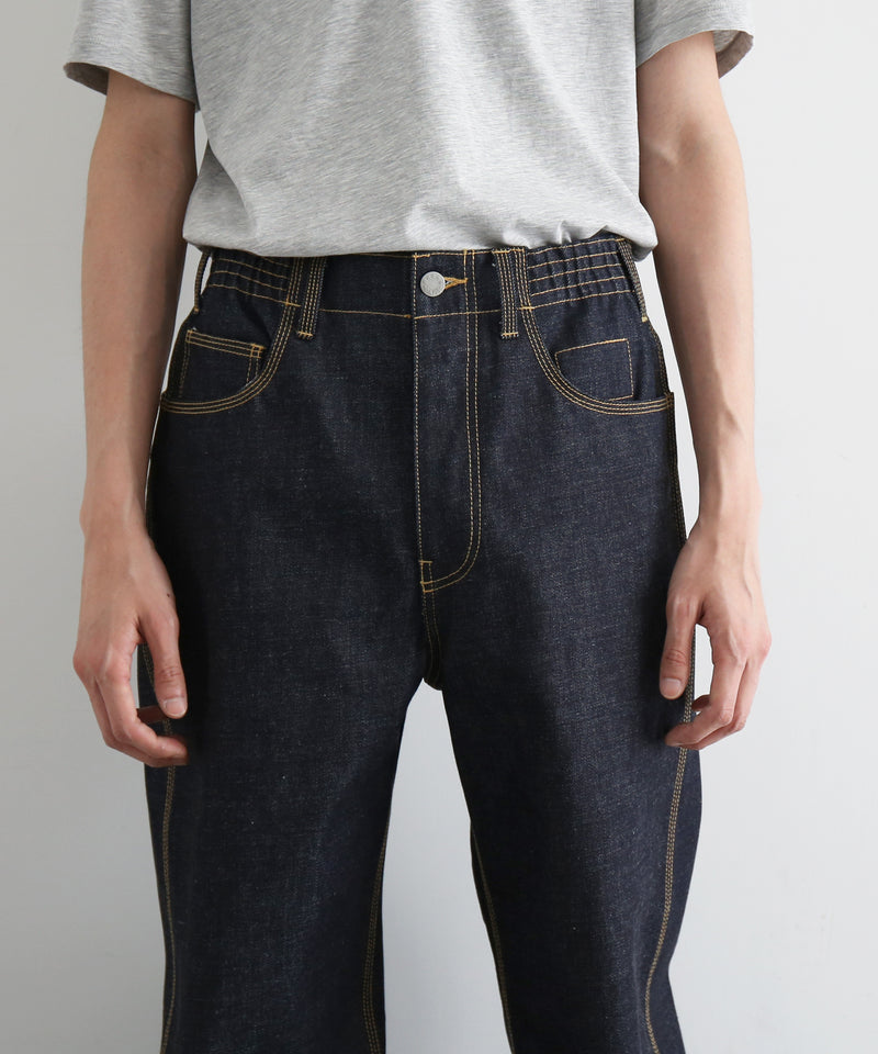 KAIKO Sturdy denim pants "R.INDIGO"