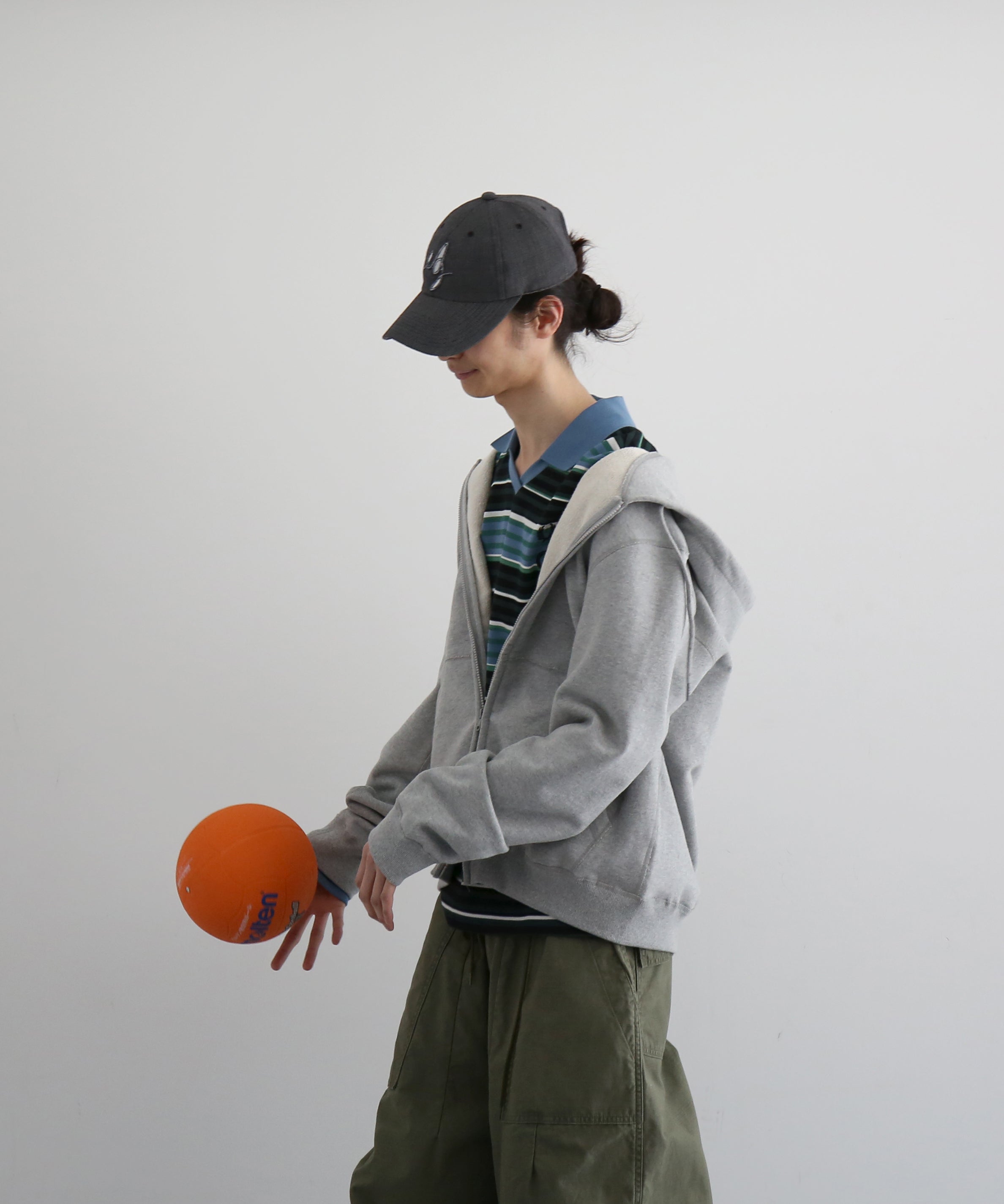 KAIKO Double zip parka "TOP GRAY"