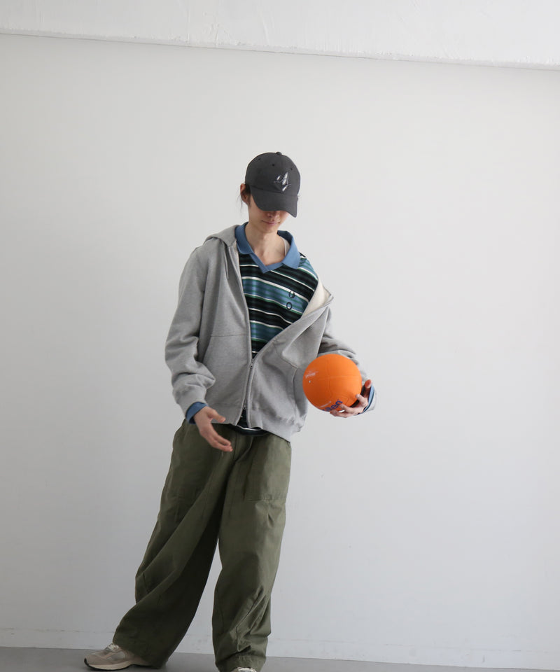 KAIKO Double zip parka "TOP GRAY"