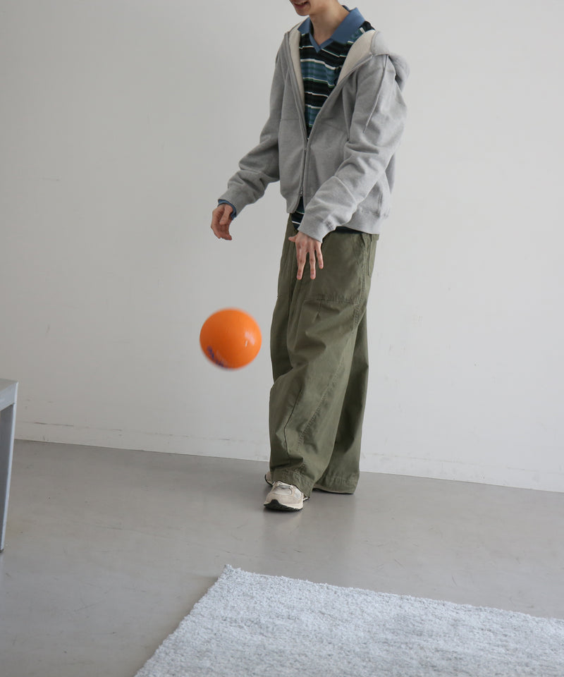 KAIKO Double zip parka "TOP GRAY"