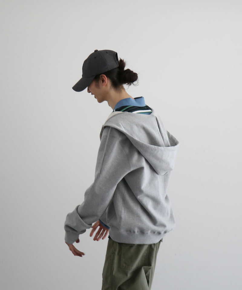 KAIKO Double zip parka "TOP GRAY"