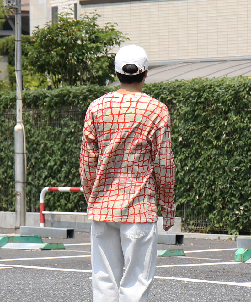PHINGERIN Net l/s waffle thermal "A:RED NET"