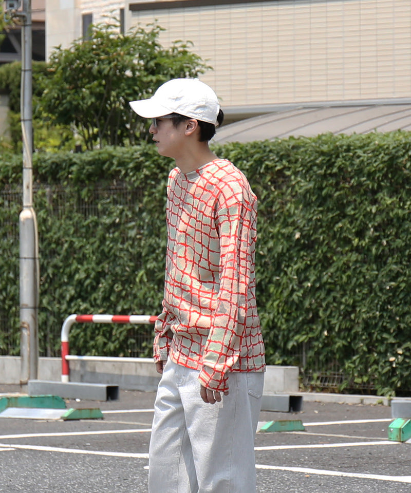PHINGERIN Net l/s waffle thermal "A:RED NET"