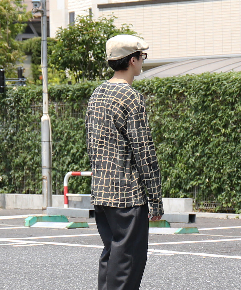 PHINGERIN Net l/s waffle thermal "B:BEIGE NET"