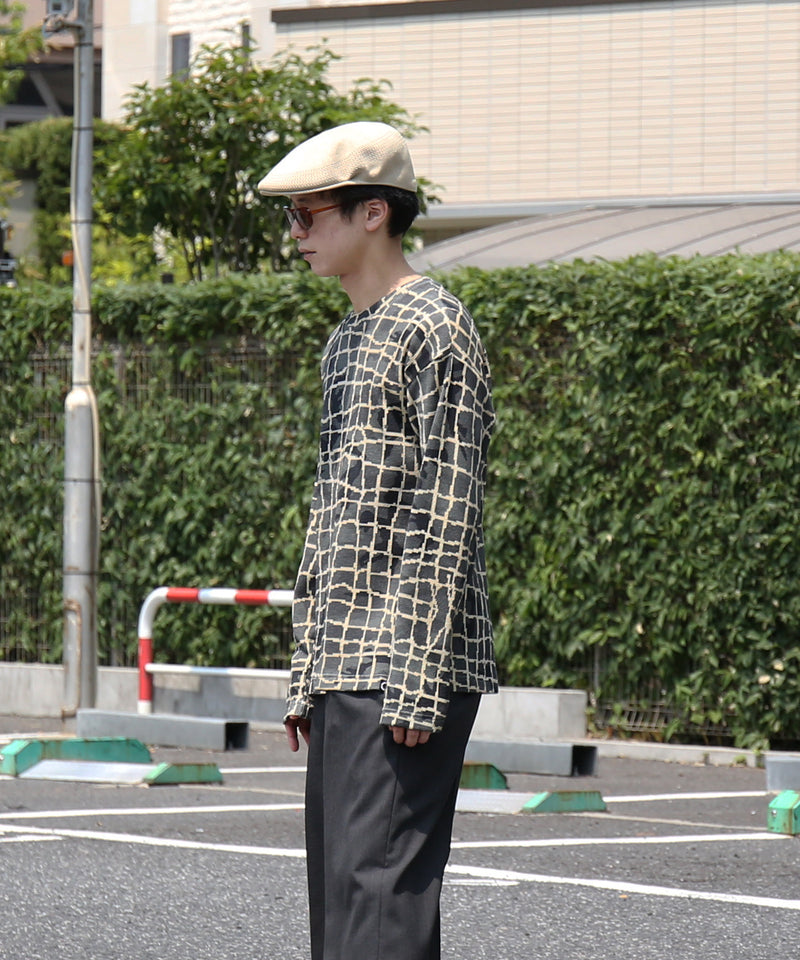 PHINGERIN Net l/s waffle thermal "B:BEIGE NET"