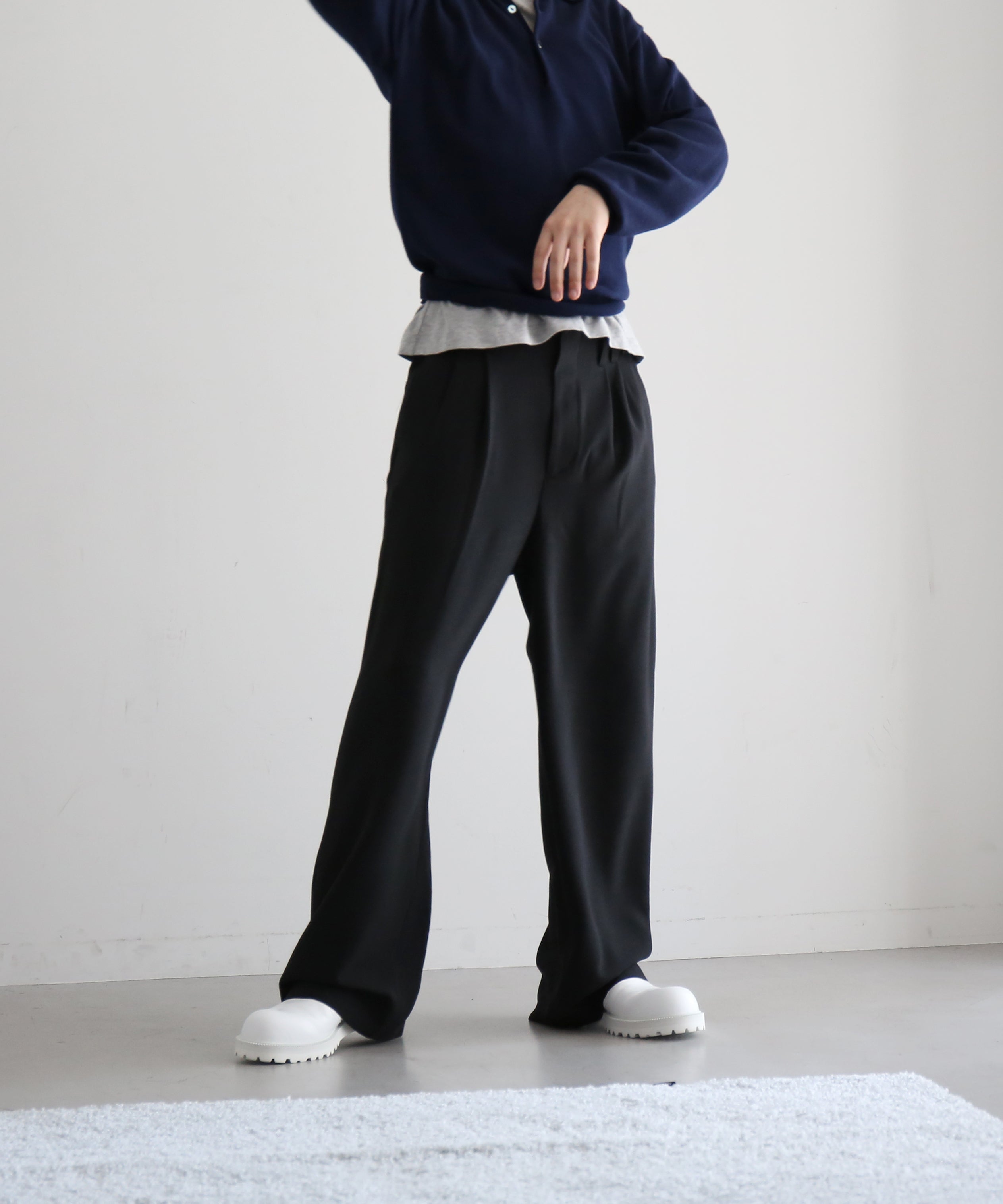パンツ ABELIA EDOWARD GOUCHA baseball slacks ABELIA EDOWARD GOUCHA【アベリアエドワードゴウチャ】Baseball slacks