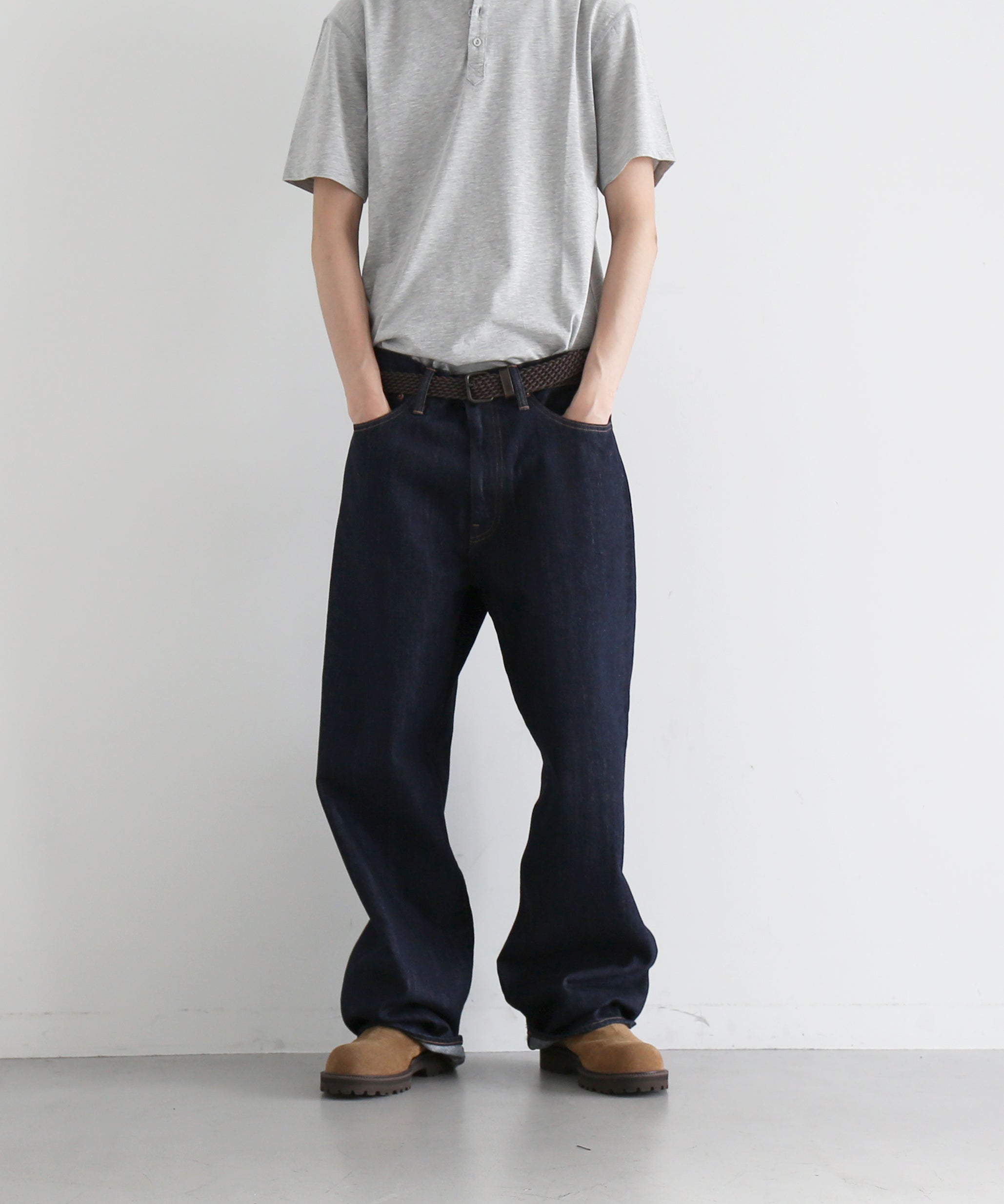 UNUSED【アンユーズド】Uw1202 Wide denim pants 