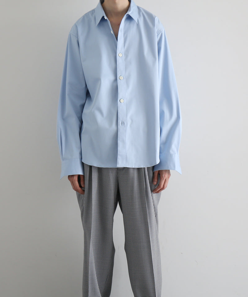 well Buttons position shirt "BLUE"