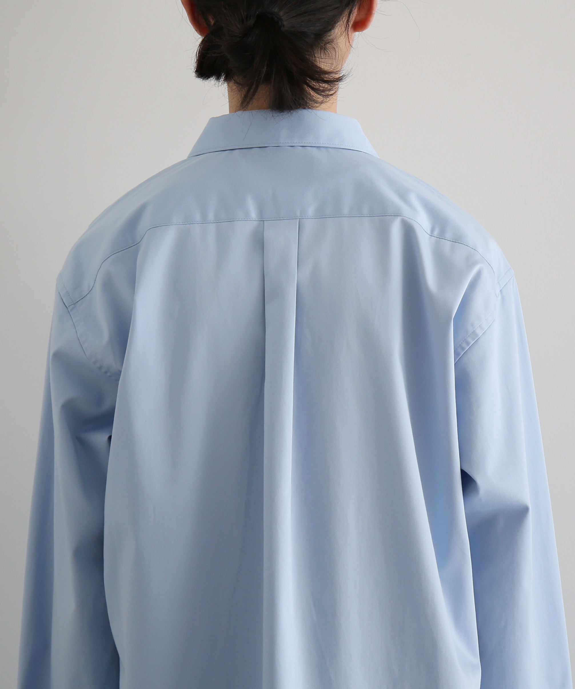 well Buttons position shirt "BLUE"