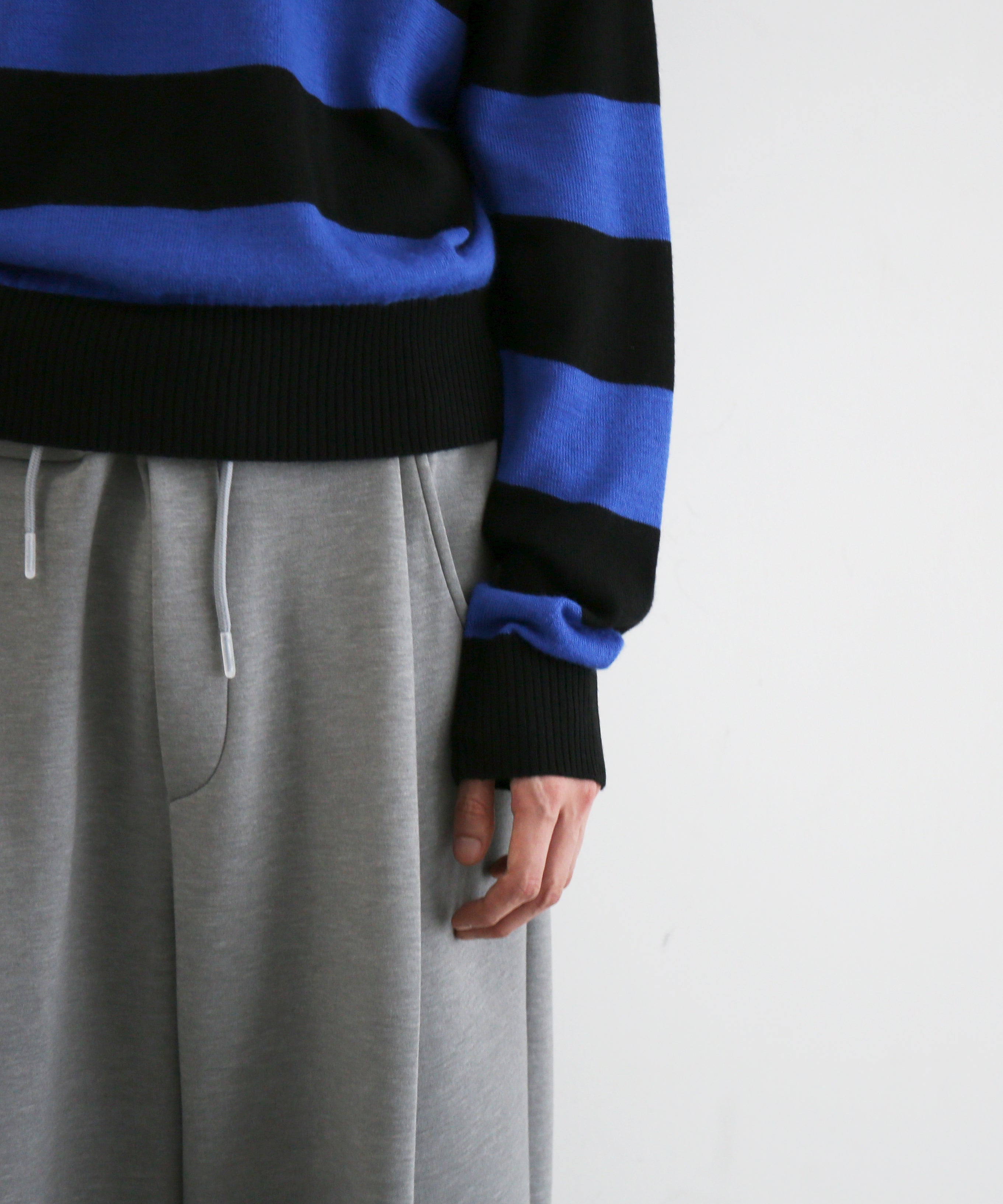 Gimaguas Fran stripes jumper "BLUE-BLACK"