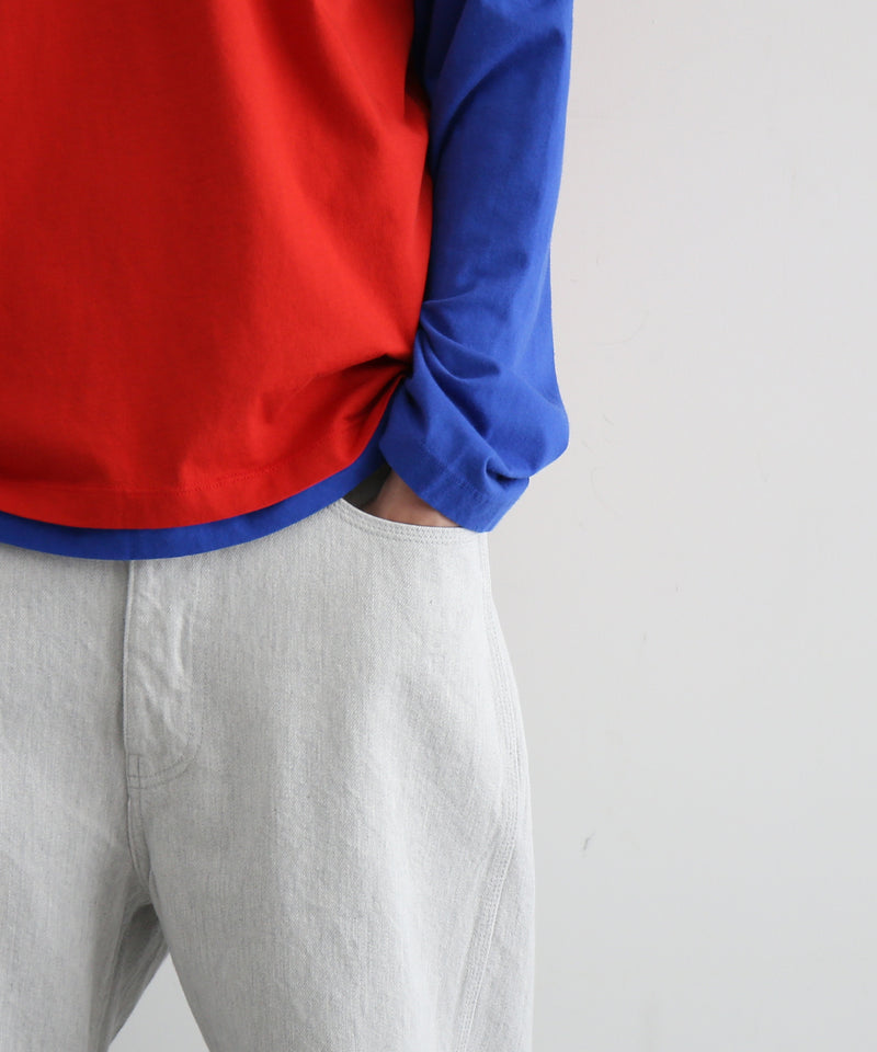 Gimaguas Ricardo 2layeres t-shirt "RED-BLUE"