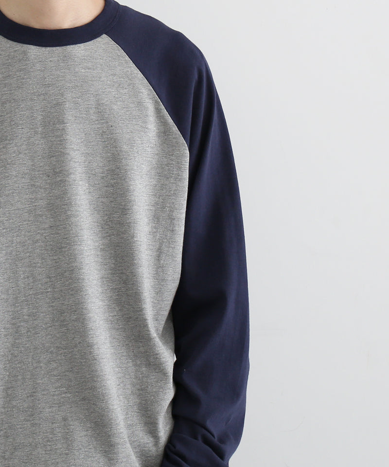 Gimaguas Samuel ls t-shirt "NAVY-GREY"