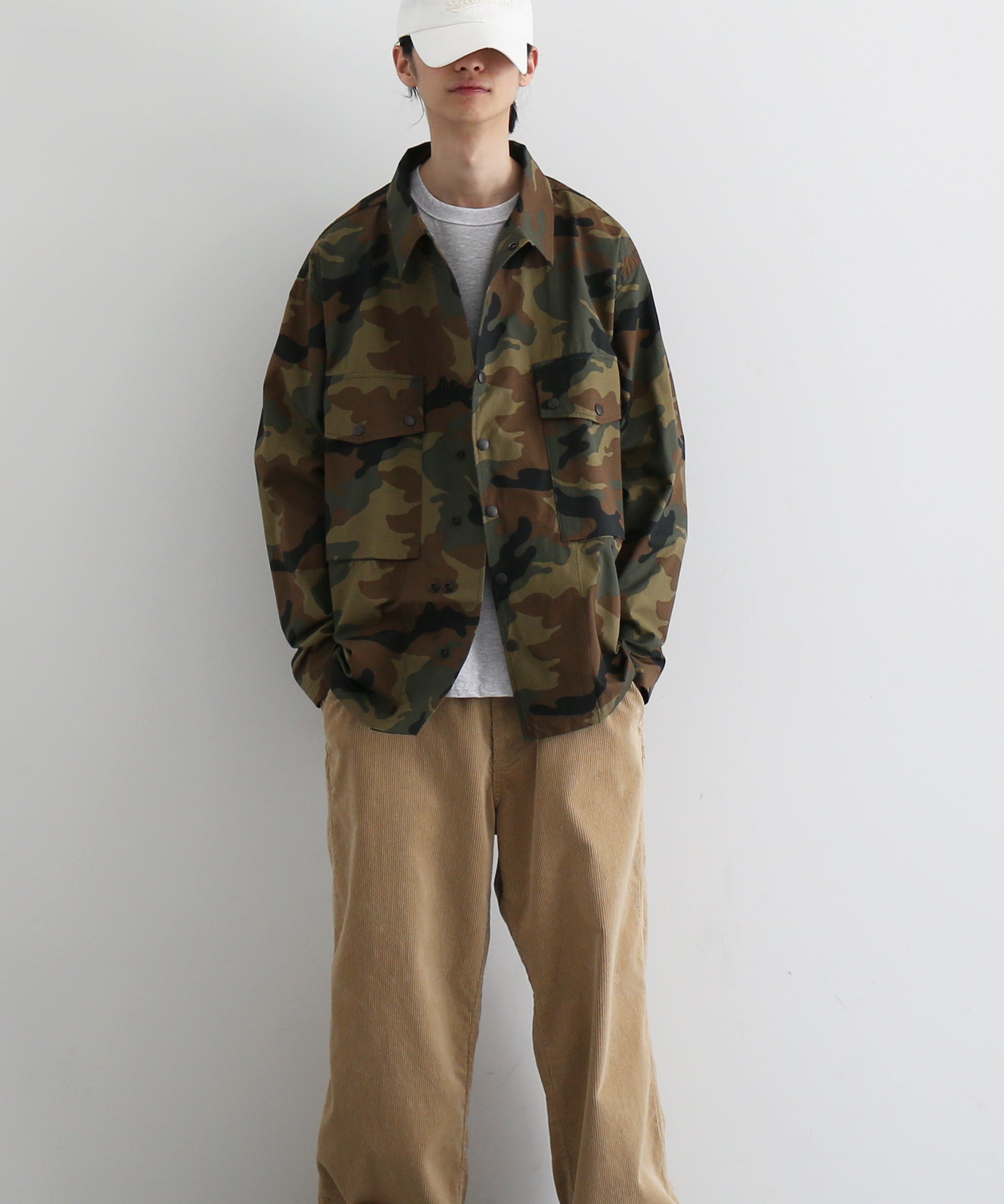 NEEDLES Field jacket- cotton ripstop "A-OLIVE A"