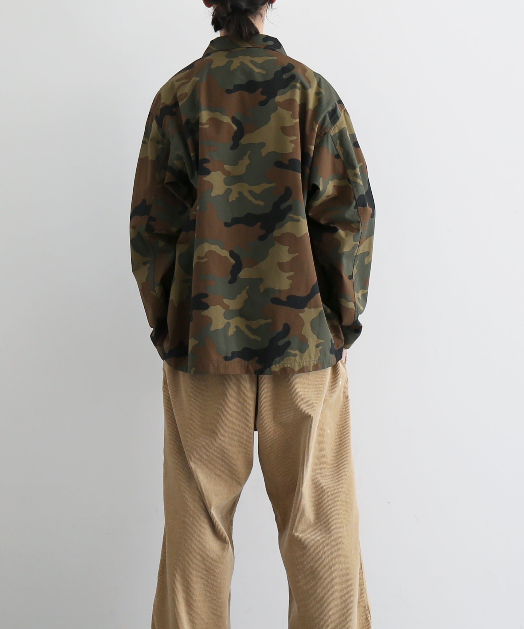 NEEDLES Field jacket- cotton ripstop "C-WOODLAND C"