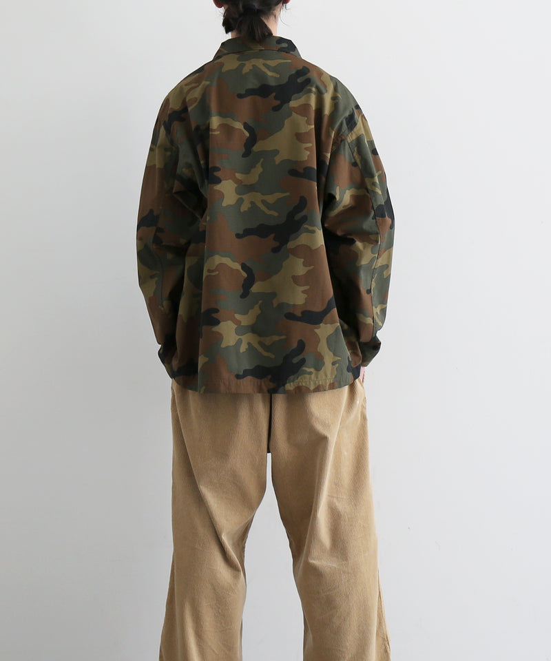 NEEDLES Field jacket- cotton ripstop "C-WOODLAND C"