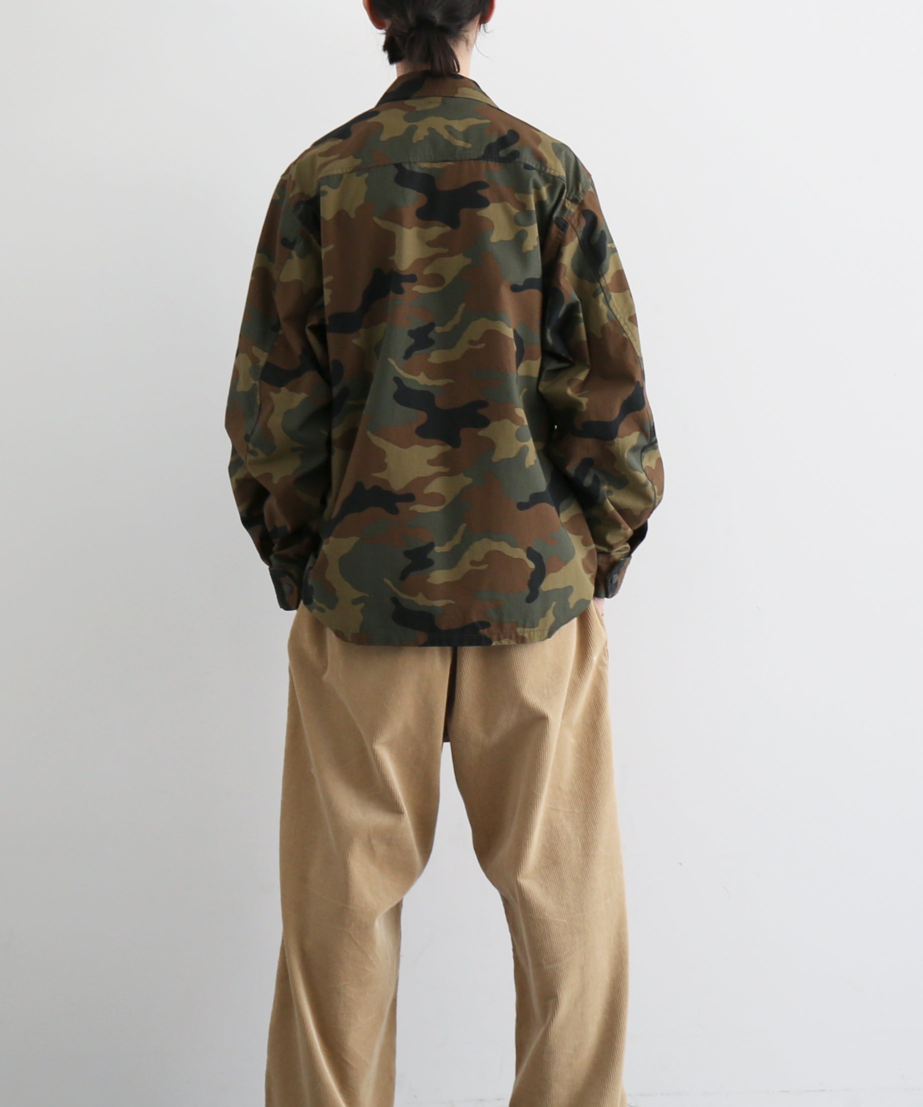 NEEDLES Jungle fatigue jacket- ctn ripstop "C-WOODLAND"