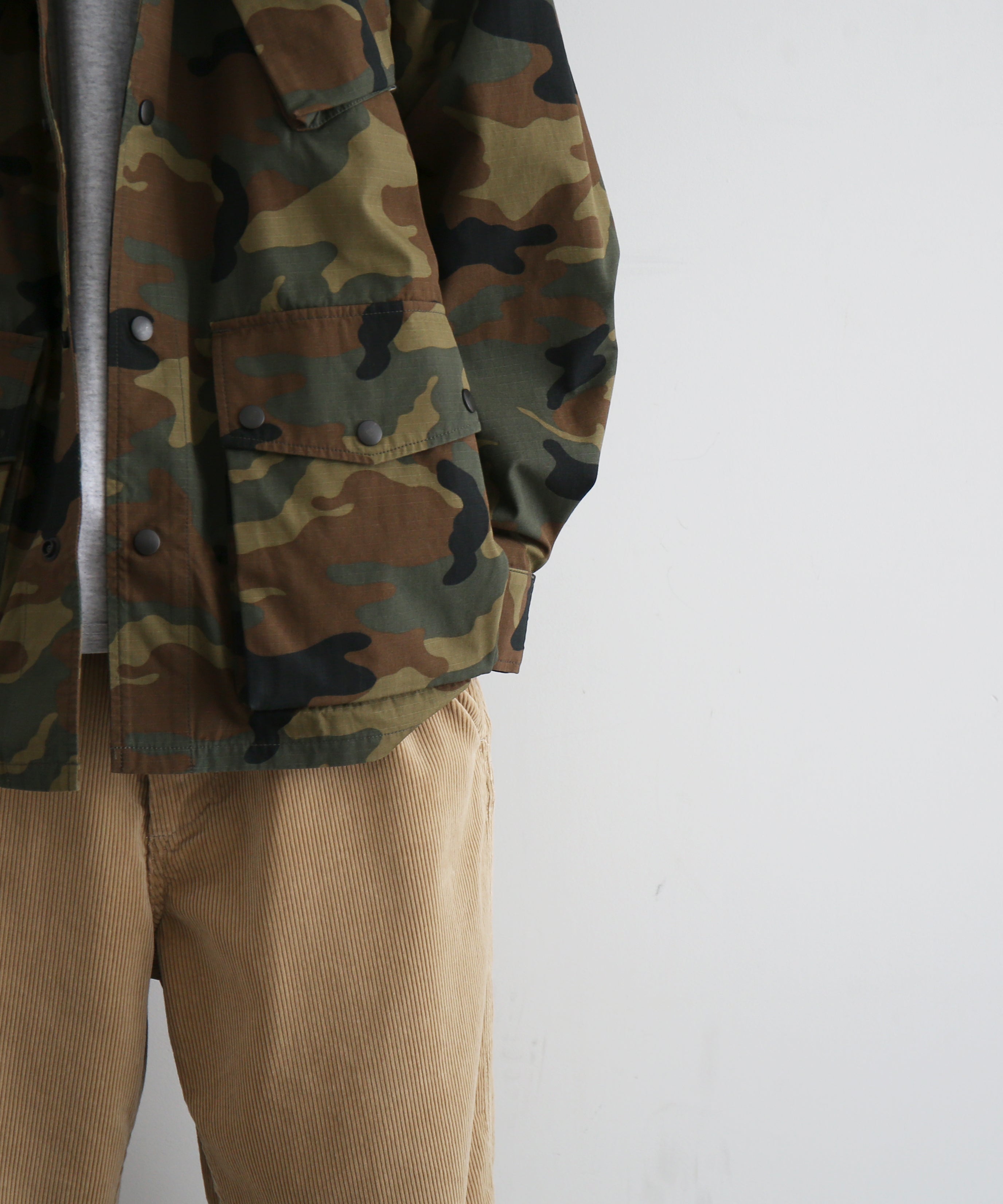 NEEDLES Jungle fatigue jacket- ctn ripstop "C-WOODLAND"