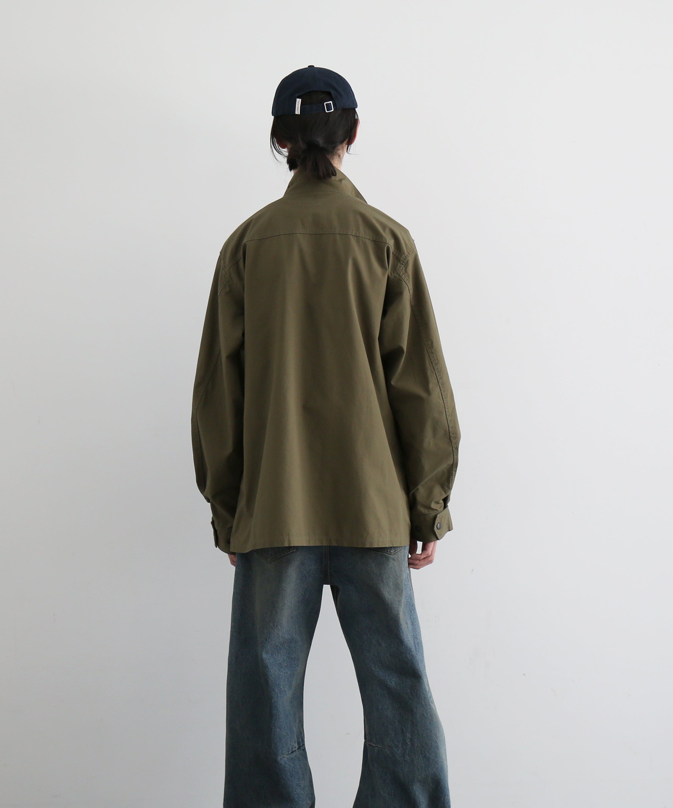 NEEDLES Jungle fatigue jacket- ctn ripstop "A-OLIVE A"