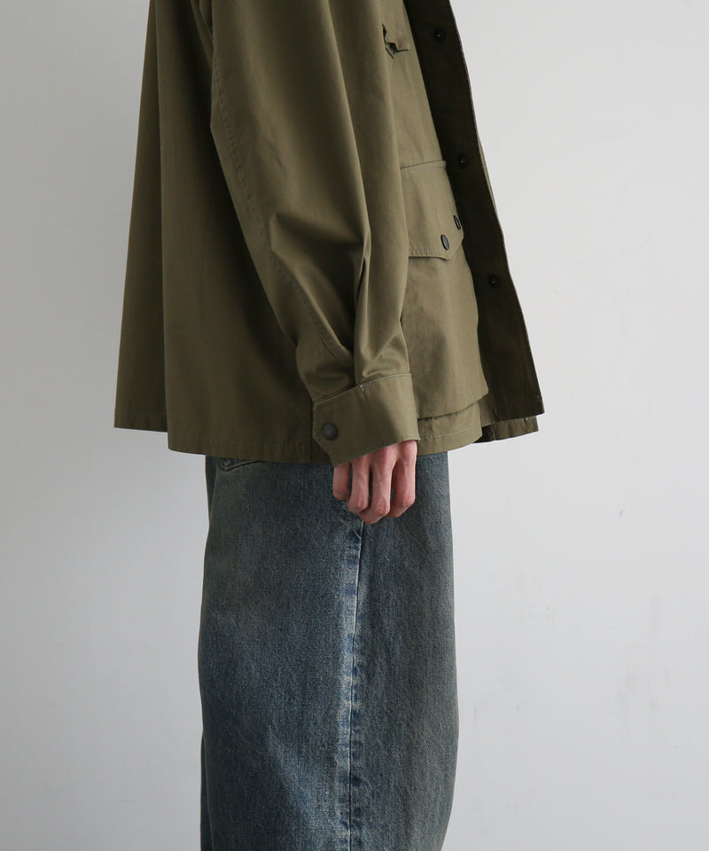 NEEDLES Jungle fatigue jacket- ctn ripstop "A-OLIVE A"