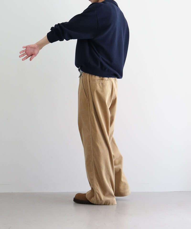 crepuscule Co/wo moss stitch skipper "NAVY"