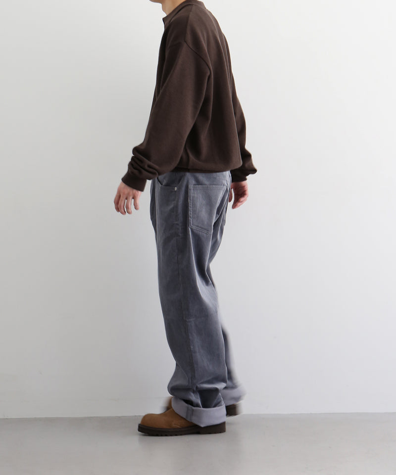 crepuscule Co/wo moss stitch skipper "BROWN"