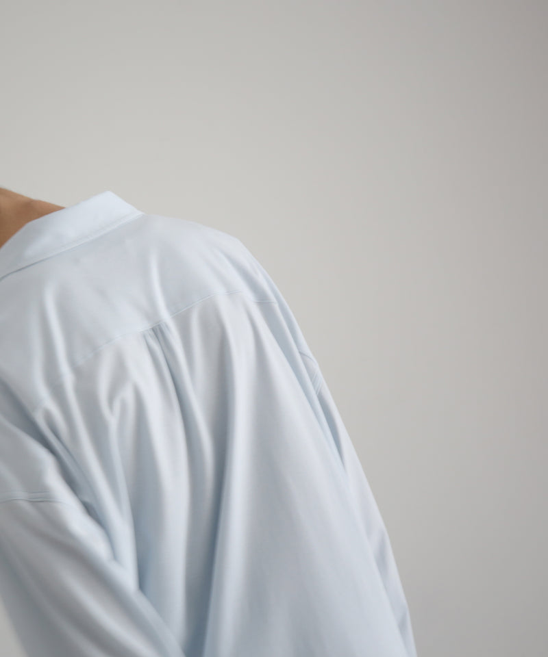 KAIKO Regular collar shirt "S.BLUE"