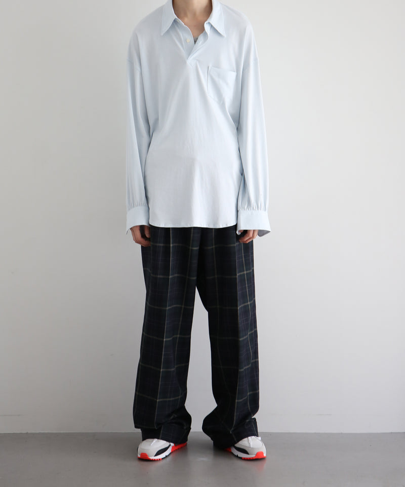 KAIKO Polo neck shirt "S.BLUE"
