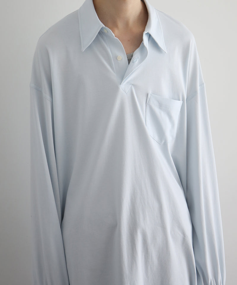 KAIKO Polo neck shirt "S.BLUE"