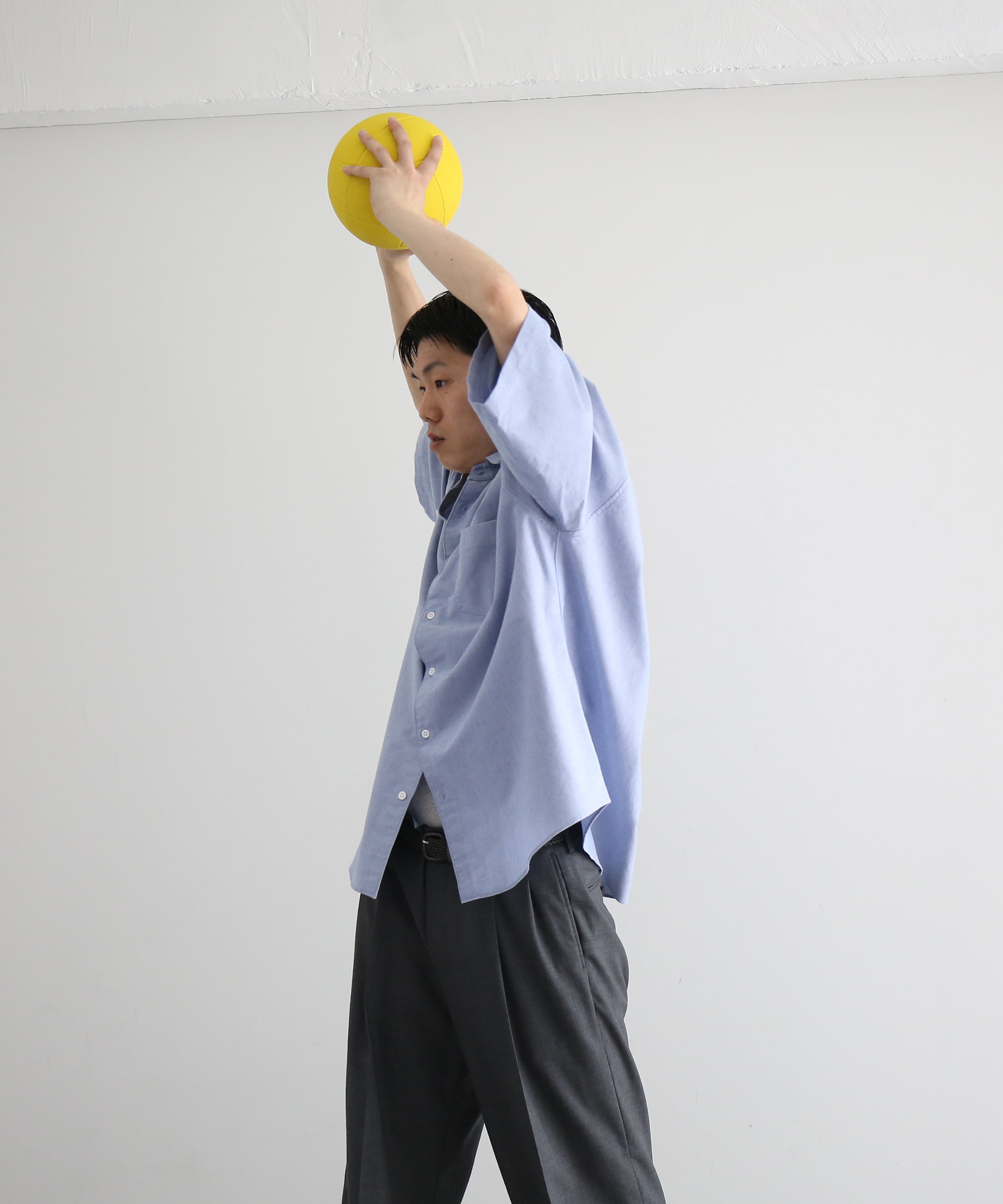 DIGAWEL【ディガウェル】Oversized s/s shirt 