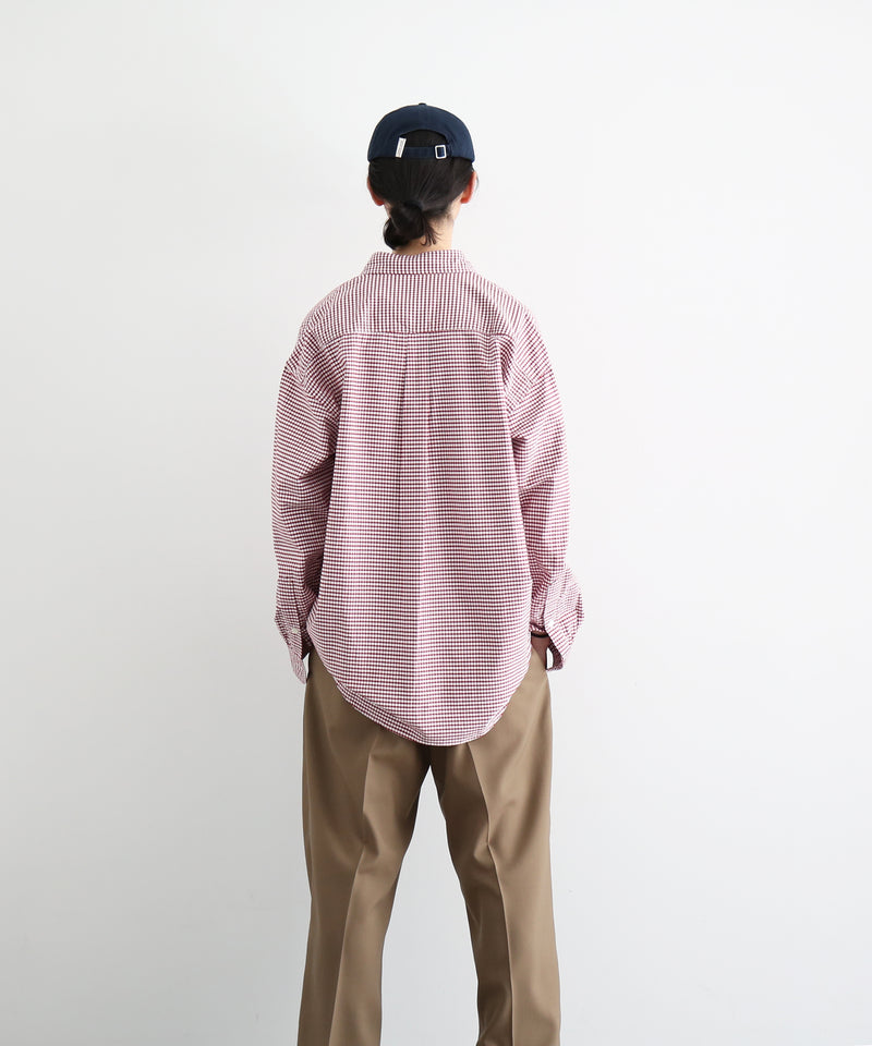 KAIKO Regular collar shirt "RED"